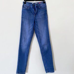 Distressed skinny jeans, Celebrity Pink (The Spice) jeans